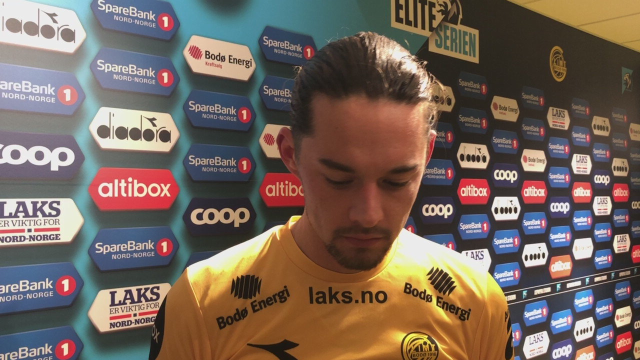 Amor Layouni etter 1-1 kampen mot Stabæk